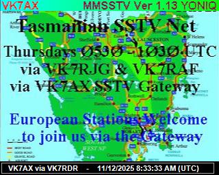 VK7KT: 2025121109 de DB0BEN