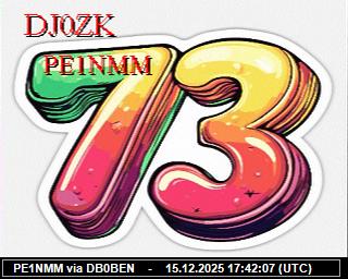 PE1NMM: 2025121518 de DB0BEN