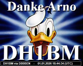 DH1BM: 2026010119 de DB0BEN
