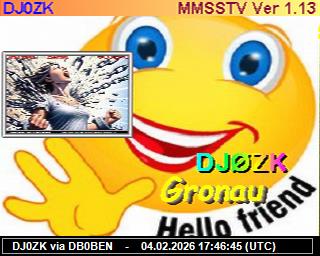 DJ0ZK: 2026020418 de PI1DFT