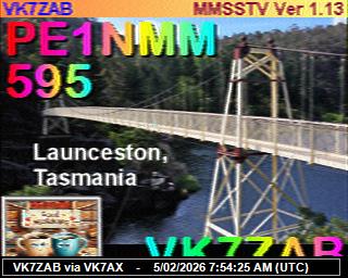 VK7ZAB: 2026020508 de PI1DFT