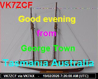 VK7ZCF: 2026021908 de DB0BEN