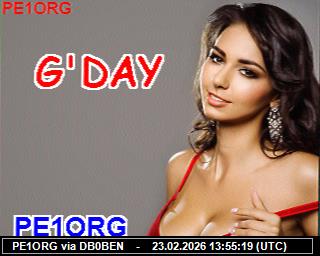 PE1ORG: 2026022314 de DB0BEN
