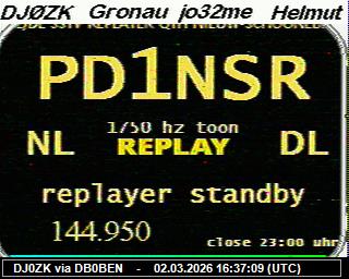 DJ0ZK: 2026030217 de PI1DFT
