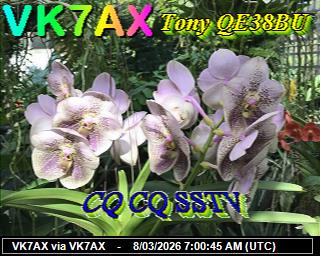 VK7AX: 2026030808 de DB0BEN