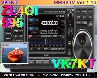 VK7KT: 2026031400 de PI1DFT