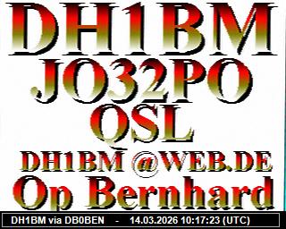 DH1BM: 2026031411 de PI1DFT