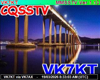 VK7AX: 2026031909 de DB0BEN