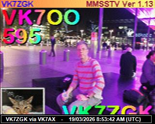 VK7ZGK: 2026031909 de PI1DFT