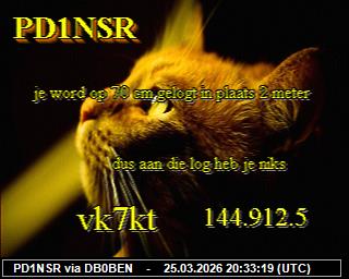 PD1NSR: 2026032521 de PI1DFT