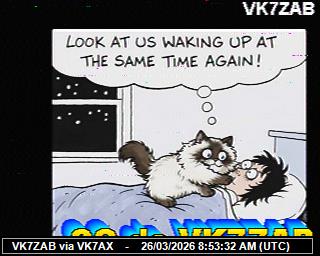 VK7ZAB: 2026032609 de PI1DFT