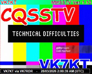 VK7KT: 2026032803 de PI1DFT