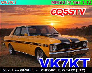 VK7KT: 2026032900 de PI1DFT
