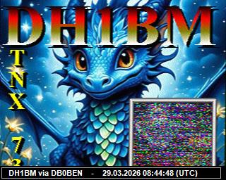 DH1BM: 2026032910 de PI1DFT