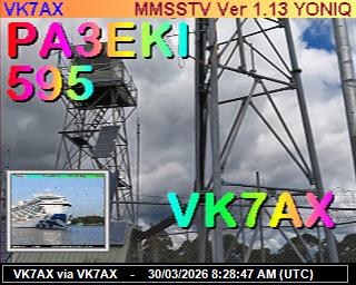 VK7AX: 2026033010 de DB0BEN