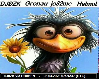 DJ0ZK: 2026040309 de PI1DFT