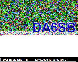 DA6SB: 2026041212 de DB0BEN
