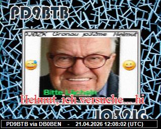 PA0BVD: 2026042114 de DB0BEN