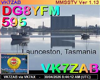 VK7ZAB: 2026043010 de DB0BEN