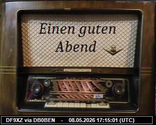 DF9XZ: 2026050819 de DB0BEN