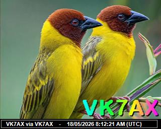 VK7AX: 2026051810 de DB0BEN