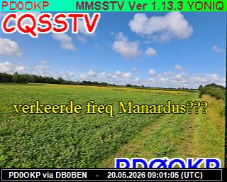 PD0OKP: 2026052011 de DB0BEN