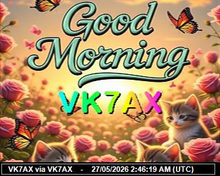 VK7AX: 2026052704 de DB0BEN