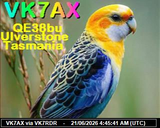 VK7KT: 2026062106 de DB0BEN