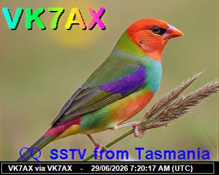VK7AX: 2026062909 de DB0BEN