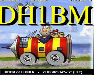 DH1BM: 2026062916 de DB0BEN