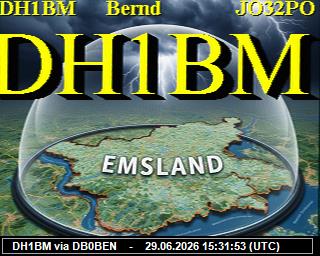 DH1BM: 2026062917 de DB0BEN