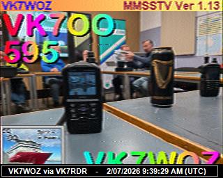 VK7WOZ: 2026070211 de DB0BEN