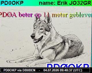 PD0OKP: 2026070411 de PI1DFT