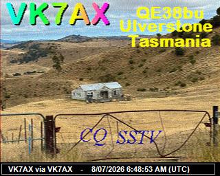 VK7AX: 2026070808 de DB0BEN