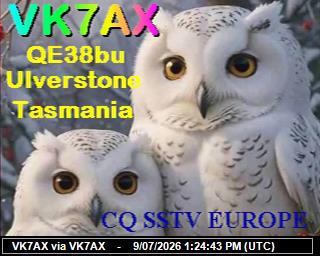 VK7AX: 2026070915 de DB0BEN
