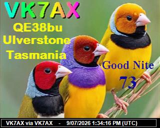 VK7AX: 2026070915 de DB0BEN