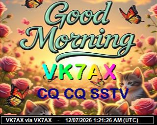 VK7AX: 2026071203 de DB0BEN
