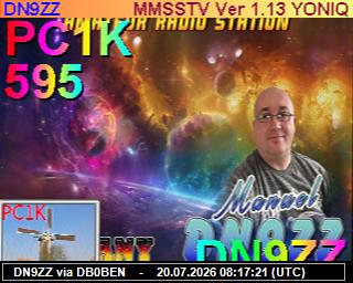 DN9ZZ: 2026072010 de DB0BEN
