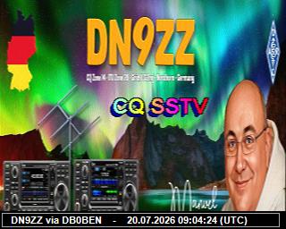 DN9ZZ: 2026072011 de DB0BEN