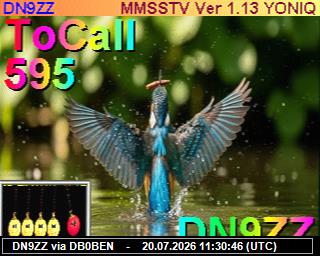 DN9ZZ: 2026072013 de DB0BEN