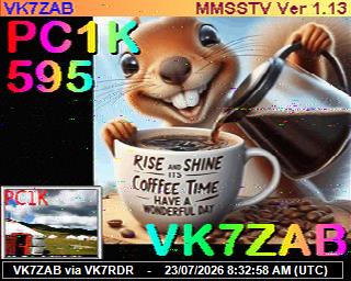 VK7ZAB: 2026072310 de PI1DFT