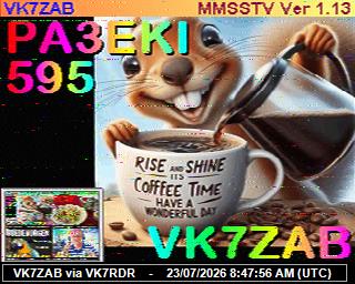 VK7ZAB: 2026072310 de PI1DFT