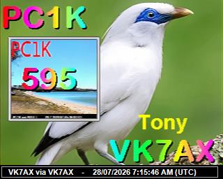 VK7AX: 2026072809 de DB0BEN