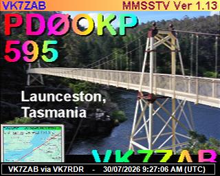VK7ZAB: 2026073011 de PI1DFT