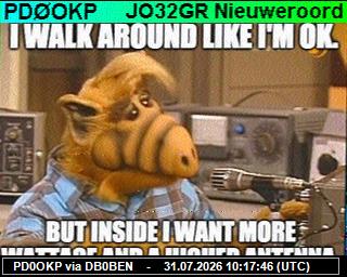PD0OKP: 2026073112 de PI1DFT