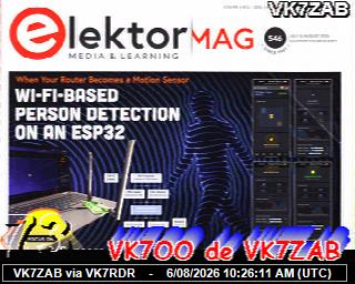 VK7ZAB: 2026080612 de PI1DFT