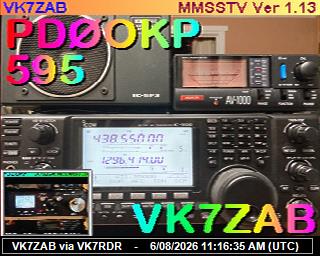VK7ZAB: 2026080613 de PI1DFT