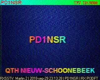 PD1NSR: 2018-09-29 de PI3DFT