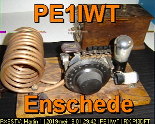 PE1IWT: 2019-05-19 de PI3DFT