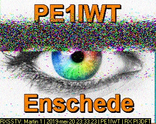 PE1IWT: 2019-05-20 de PI3DFT